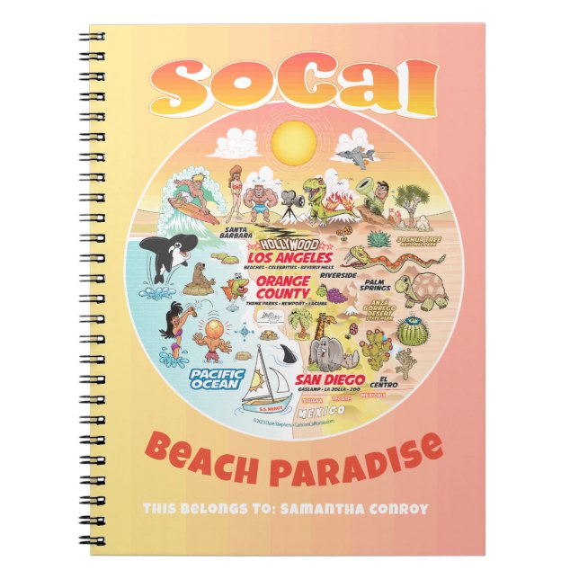 Carnet Sur mesure SoCal (Devant)