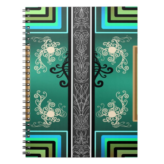Carnet Surf Jade (Devant)