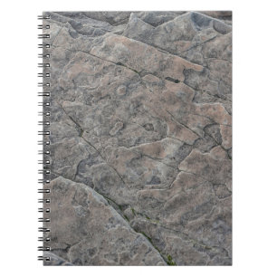 Carnet Surface de pierre de texture rocheuse