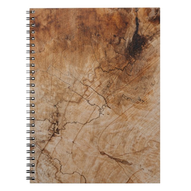 Carnet Surface en bois Brown et noir (Devant)