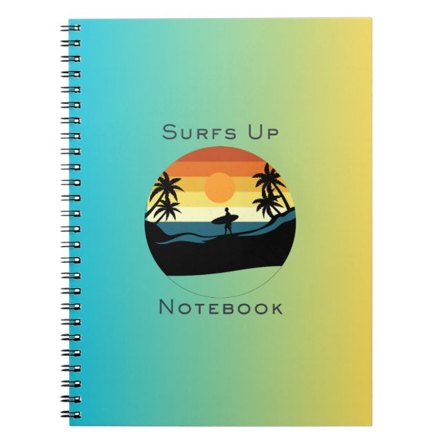 Carnet Surfs Up (Devant)
