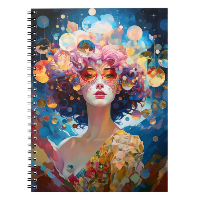 Carnet Surreal Lady Imaginaire Art (Devant)