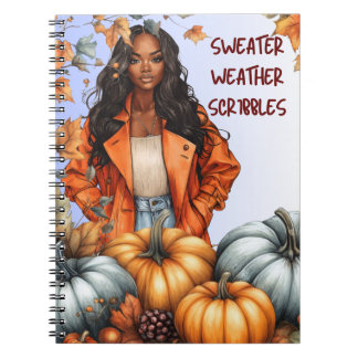 Carnet Sweater Weather Scribbles Notebook