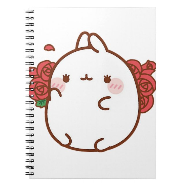 Carnet Sweet Rose Bunny (Devant)