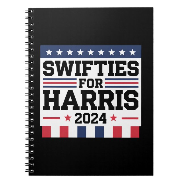 Carnet Swifties for Kamala Harris 2024 Vote Support (Devant)