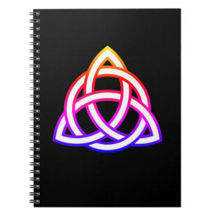 Carnet Symbole Celtic Trinity Knot Triquetra Wicca
