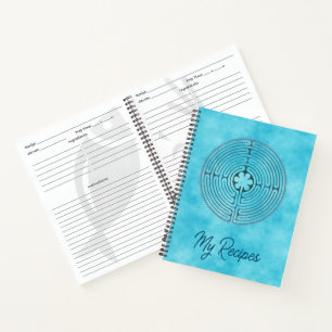 Carnet Symbole de Géométrie Sacrée - Labyrinthe de Chartr