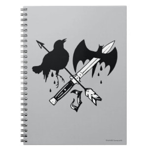Carnet Symbole de joker du peloton de suicide