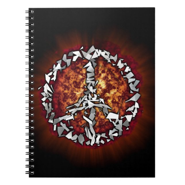 CARNET SYMBOLE DE LA PAIX (Devant)
