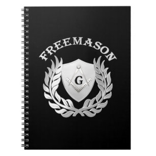 Carnet Symbole de maçonnerie en argent