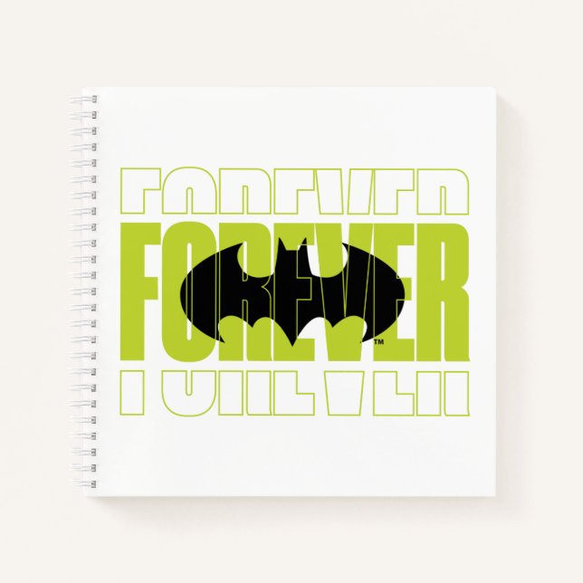 Carnet Symbole de typographie de Batman (Devant)