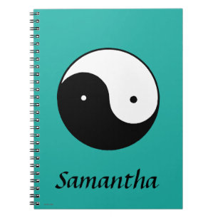 Carnet Symbole de Yin Yang