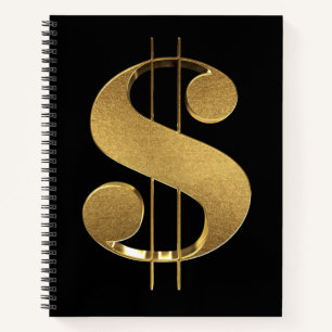 Carnet SYMBOLE Dollar Or
