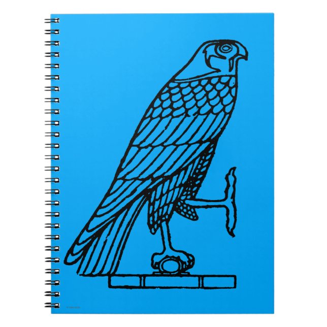 Carnet Symbole égyptien : Faucon (Devant)