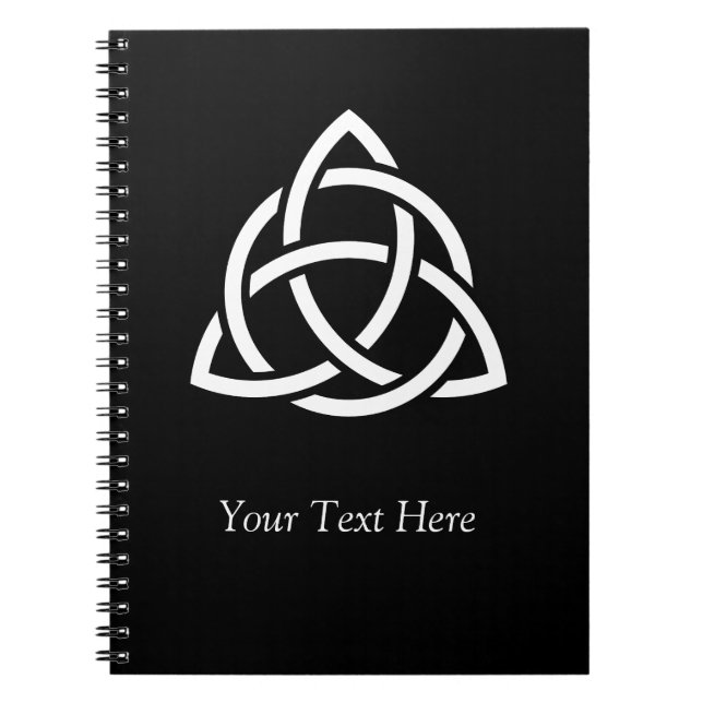 Carnet Symbole triquetra de noeud de trinité celtique Per (Devant)
