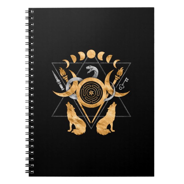 Carnet Symboles d'Hécate (Devant)