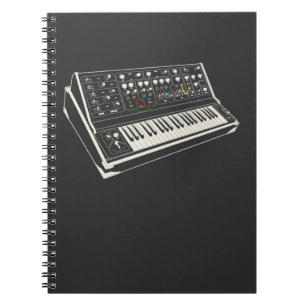 Carnet Synthétiseur modulaire Musique électronique analog