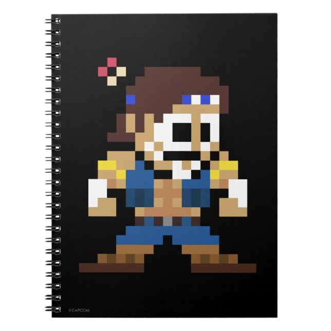 Carnet t. Hawk à 8 bits (Devant)