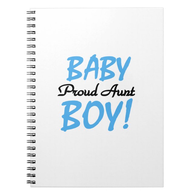 Carnet T-shirts et cadeaux de la Fier Tante Bébé (Devant)