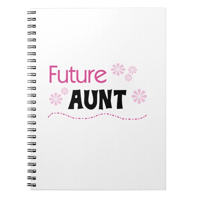 Carnet T-shirts et cadeaux de la future tante noire et ro (Devant)