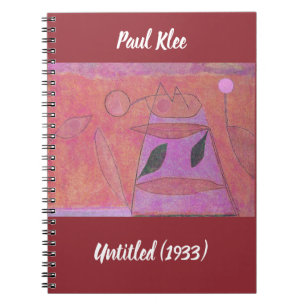 Carnet Tableau Abstrait sans titre Paul Klee