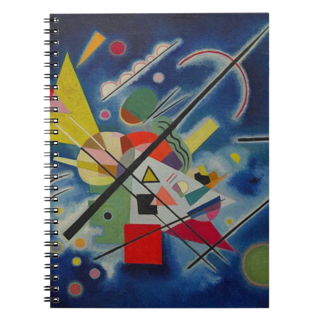 Carnet Tableau bleu de Kandinsky (Devant)
