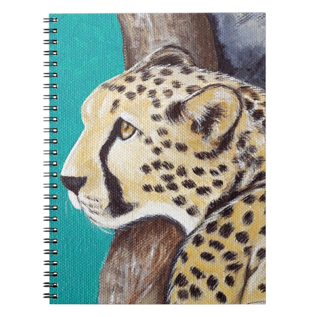 Carnet Tableau Cheetah (Devant)