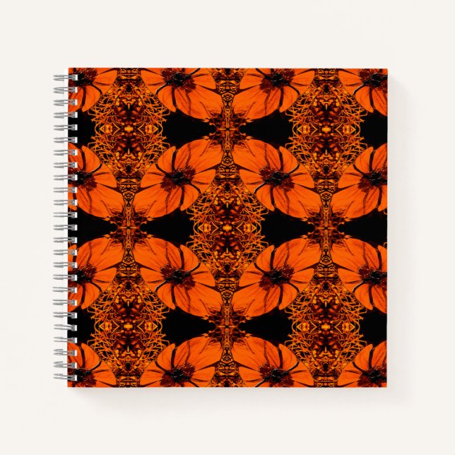 Carnet Tableau de fleurs d'automne...... (Devant)