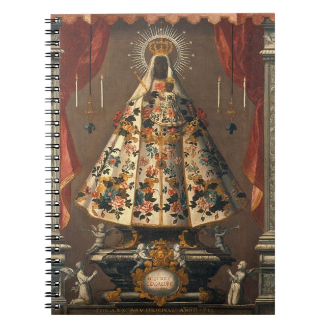 Carnet Tableau de Madonna noire 1745 (Devant)
