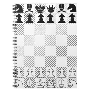 Carnet Tableau d'échecs classique