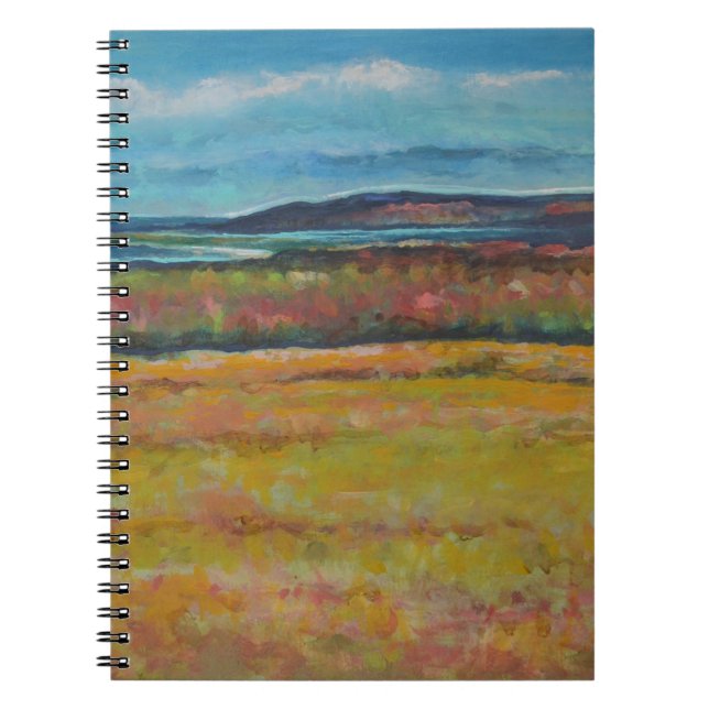 Carnet Tableau des dunes de sable côtier (Devant)