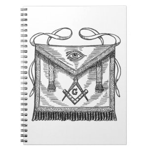 Carnet Tablier maçonnique