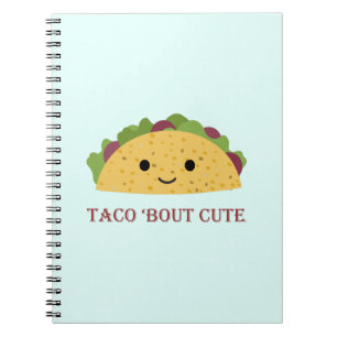 Carnet Taco Bout Cute Kawaii Taco