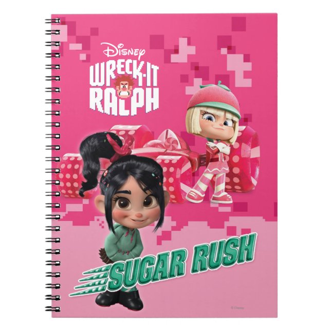 Carnet Taffyta & Vanellope (Devant)