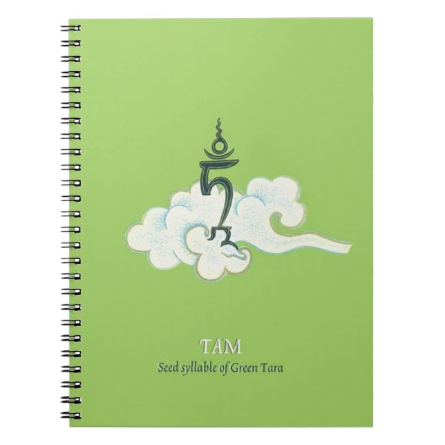 CARNET - TAM - la syllabe de graine de Tara vert (Devant)