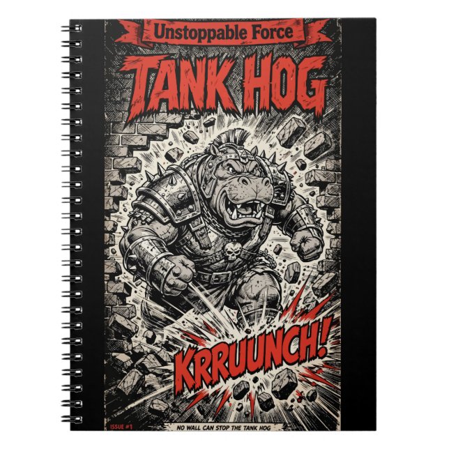 Carnet Tank Hog (Devant)