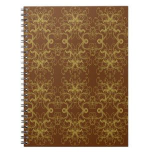 Carnet Tapete - Illustration de style baroque Vintage