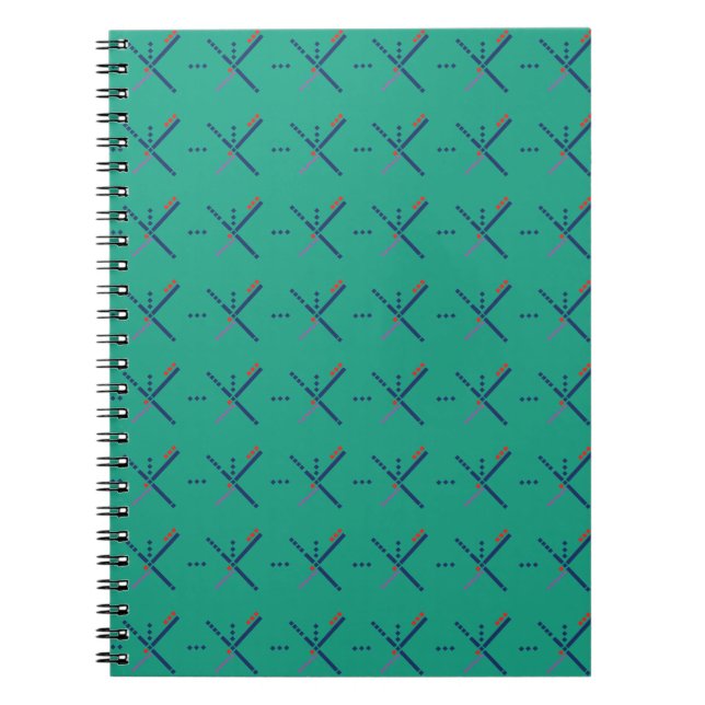 Carnet Tapis d'aéroport de Portland de motif (Devant)