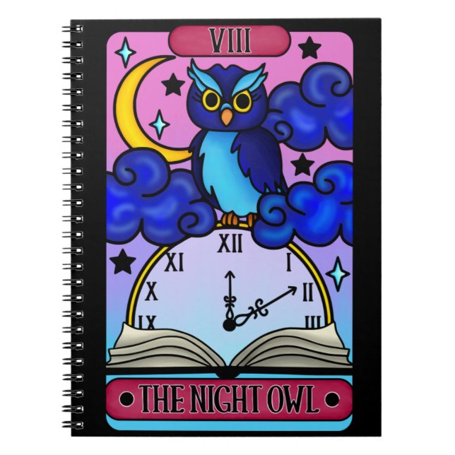 Carnet Tarot de Night Owl (Devant)