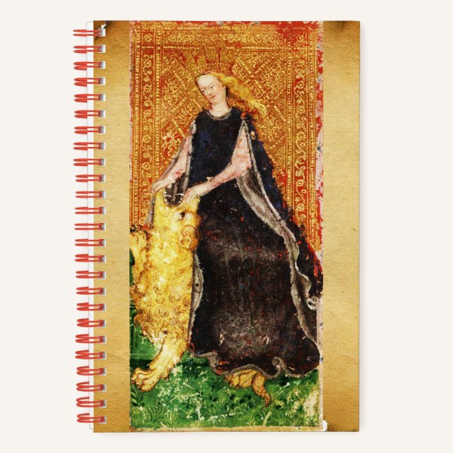 CARNET TAROTS ANCIENS / FORTITUDE ET TAROT DU PÉRIL (Recto)