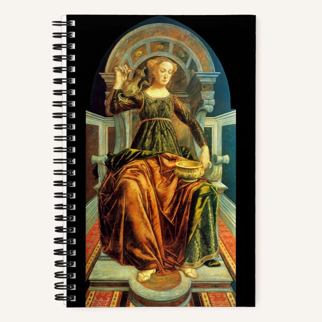 CARNET TAROTS ANCIENS /TEMPERANCE ET FORTITUDE (Recto)