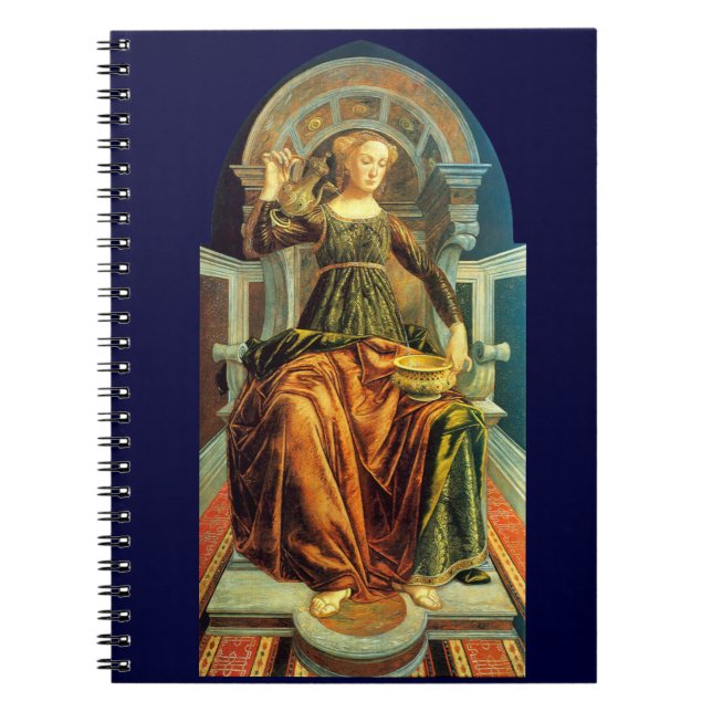 CARNET TAROTS DE RENAISSANCE ANTIQUE 14 / TEMPÉRANCE (Devant)