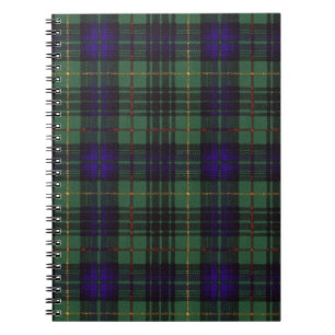 Carnet Tartan écossais de kilt de plaid de clan de