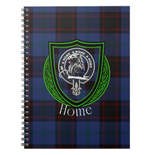 Carnet Tartan et blason de clan écossais d'origine