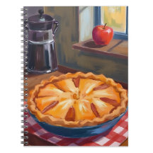 Tarte aux pommes d'automne de Thanksgiving Aquarel
