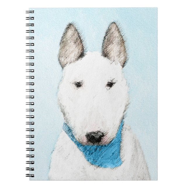 Carnet Taureau Terrier - Cute Original Chien Art (Devant)