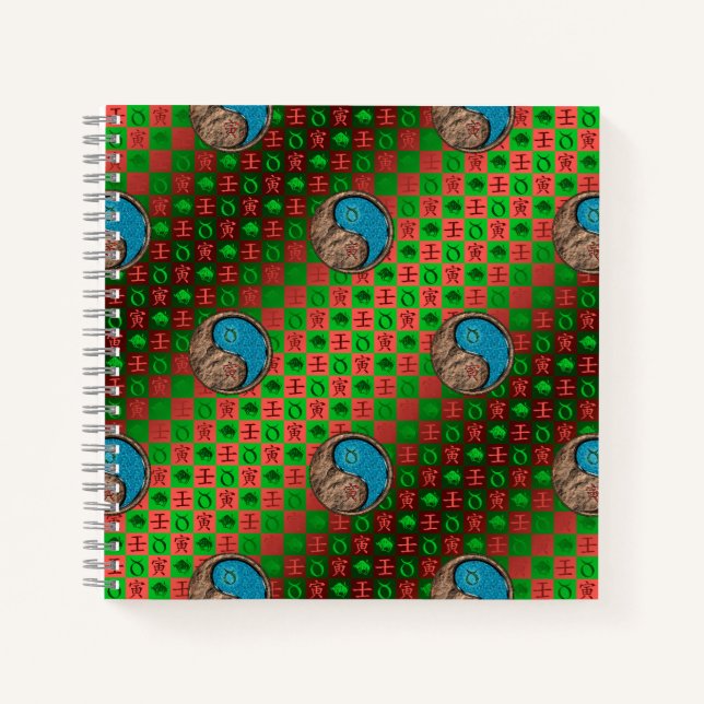 Carnet Taureau & Tigre d'eau (Devant)