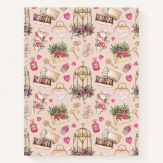 Carnet Tea Party Blush moderne