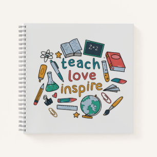 Carnet Teach Love Inspire