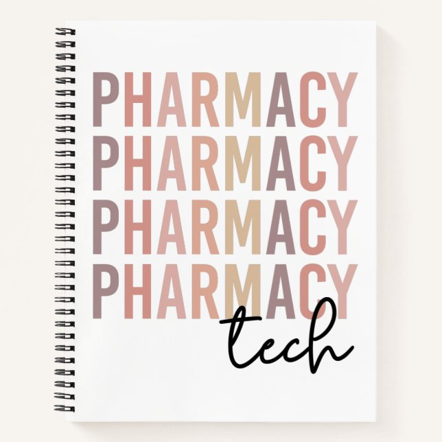 Carnet Technologie pharmaceutique | Technicien en pharmac (Devant)